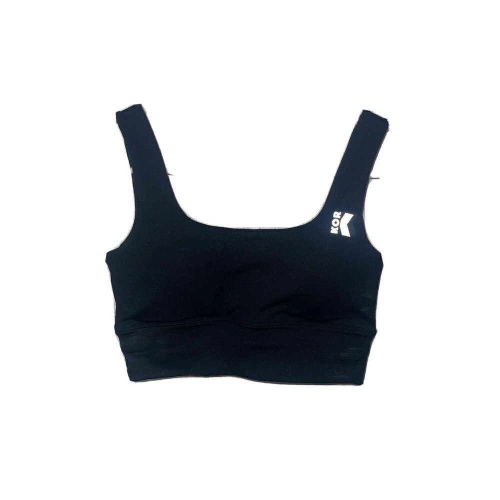 Kor Black Sports Bra EUC Padded Women’s Size Small (N)